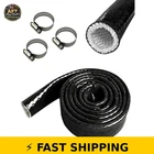 Yamakato 1/2" Id Heat Shielded Thermo Armor Fire Sleeve 5FT Black New. Price: $32.99.