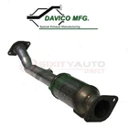 Davico Rear Left Catalytic Converter For 2008-2012 Nissan Pathfinder 5.6L V8 St New. Price: $254.50.