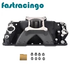 Intake Manifold Single Plane FOR1957-95 Small Block Chevy Sbc 350 400 Black New. Price: $149.22.