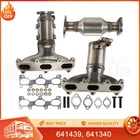 Front + Rear Catalytic Converter For 2007-2009 Hyundai Santa Fe 2.7L V6 New. Price: $139.99.