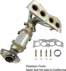 Front Exhaust Manifold Catalytic Converter Compatible Toyota RAV4 New. Price: $104.95.