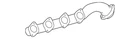 Genuine Mercedes-benz Exhaust Manifold 273-140-36-09 New. Price: $551.00.