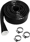Yamakato 1/4" Id Heat Shielded Fire Thermo Armor Sleeve Silicone Coated New. Price: $11.99.