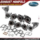 2X Left & Right Exhaust Manifold W/ Gasket For Toyota Land Cruiser Lexus 98-05 New. Price: $253.39.