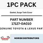 Toyota Lexus Alphard Avalon Oem Gasket, Surge Tank Cover 17127-0A010 New. Price: $12.88.