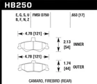 Fits Hawk 98-02 Chevrolet Camaro 5.7L/3.8L Pontiac Firebird New. Price: $156.59.