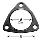 Ap Exhaust Right Pipe Flange Gasket For 1994-1996 Roadmaster New. Price: $35.43.