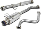 Stainless Steel Cat Back Exhaust System W/4" Muffler Tip For 90-93 Honda Accord New. Price: $198.23.