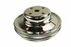 Chrome Steel Lwp Double Groove Water Pump Pulley Fits Chevy Bbc 396-454 New. Price: $43.95.