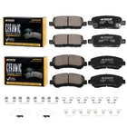 Oe Replacement Front & Rear Ceramic Brake Pads Fits Nissan Maxima 3.5L New. Price: $31.49.