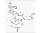 Genuine Mazda Catalytic Converter With Integrated Exhaust Manifold PYL2-20-50X New. Price: $1030.29.