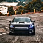 Alpharex Black Luxx Led Projector Headlights For 2015-2023 Dodge Charger New. Price: $783.00.