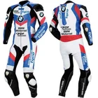 Men White Bmw Motorcycle Racing Leather Suit Real Cowhide Riding Gear Ce Armor New. Price: $299.99.