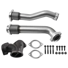 Bellowed Turbo Diesel Exhaust Up Pipes Ford Powerstroke 1999-2003 7.3L New. Price: $72.08.