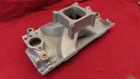 Edelbrock Tall Victor Jr Aluminum Intake Manifold #2999 Small Block Chev Used. Price: $199.00.
