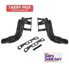 Schoenfeld 187SP, Pair Of Sbc Street Stock Header 1-7/8 Spreadport Black Steel New. Price: $685.50.