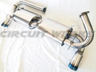 Circuit Werks Acura Nsx Catback Xpipe Twin Muffler *burnt Tips* Exhaust System New. Price: $1050.00.