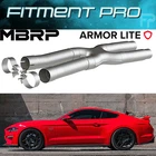 Mbrp S7213AL 2.5" Resonator Delete Exhaust X-pipe For 15-26 Mustang Gt 5.0L V8 New. Price: $174.99.
