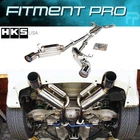 Hks 32009-BN001 Hi-power Catback Dual Exhaust System For 03-09 Nissan 350Z V6 New. Price: $2500.00.