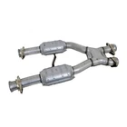 Bbk 1659 2.5" Short Mid X Pipe With Converters 1979-1993 Ford Mustang 5.0L New. Price: $599.99.
