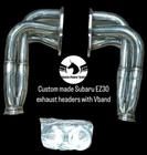 Vband Exhaust Headers For Subaru Legacy Outback Tribeca FLAT-6 Dohc H6 EZ30 3.0L New. Price: $399.00.