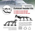 Exhaust Stainless Header Kit For Chevy Silverado Gmc Sierra Cadillac Hummer 6.0L New. Price: $129.42.