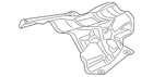 Genuine Audi Floor Pan Heat Shield 8W0-521-443-F New. Price: $42.65.