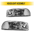 Pair For 1999-2006 Gmc Sierra 1500 2500HD &2000-2006 Yukon Oe Headlight Assembly New. Price: $53.99.