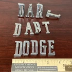 1960S 1967 1968 Dodge Dart Quarter Panel Block Letter Emblem Nameplate Spell Out Used. Price: $52.30.
