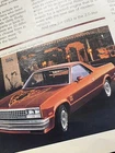 1982 Chevrolet Magazine 63 Pages Camaro Trucks Gbody Monte Carlo Automotive New. Price: $25.00.