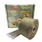Heat Shield Insulation With Ties For Pipe 16' Roll Titanium Motorcycle Exhaus... New. Price: $21.06.