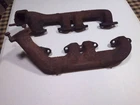 Ford Y Block Left Right Hand Exhaust Manifolds Edb 9431 Truck Full Size Lincoln Used. Price: $199.58.