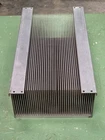 Extra Big Heat Sink 16.5X10X5.25" Bonded 41 Fins With Mounting Flanges 33 Pounds Used. Price: $30.00.