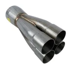 Stainless Works MCLC4200-350 2" Four Way Merge Collector With 3.5" Od Outlet New. Price: $302.44.