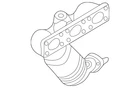 Genuine Bmw Exhaust Manifold 18-40-7-514-499 New. Price: $4672.52.