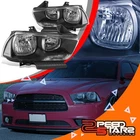 Pair Headlight Lamp Replace For 11-14 Dodge Charger R/t Se SRT8 Sxt Black/clear New. Price: $127.88.