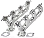 Jegs 30142 Exhaust Manifolds For Gm Ls Silver Ceramic Coated Cast Iron New. Price: $389.99.