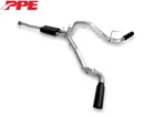 Ppe Dual Exit Cat-back Exhaust System W/ Black Tips For 2019-2023 Ram 1500 5.7L New. Price: $494.99.