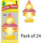 Little Trees Sunset Beach Scent Hanging Air Fresheners For Car/home, 24 Count New. Price: $23.85.
