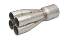 Vibrant 4-1 Ss Merge Collector 1-3/4 Inlet Slipover Id 2-1/2 Outlet Od 10302 New. Price: $289.99.