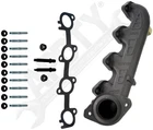 Apdty 158059 Ceramic Coated Exhaust Manifold Kit - Left Side New. Price: $125.54.