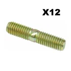 Porsche 911 (1965-1977) Exhaust Manifold Stud (8 37 Mm) (set Of 12) Oem New. Price: $28.00.