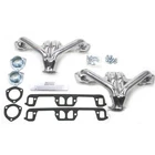 Patriot Exhaust Header H8205-1; Tight Tuck, Silver Ceramic For Chrysler 318-360 New. Price: $691.79.