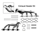 Exhaust Stainless Header Kit For Chevy Silverado Gmc Sierra Cadillac Hummer 6.0L New. Price: $173.02.