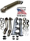 High Flow Exhaust Manifolds & Turbo Pipe For 2004.5-2010 Chevy Gmc 6.6L Duramax New. Price: $798.95.