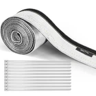 Heat Shield Sleeve Aluminized Shroud Wrap Thermal Hose Wire Protection New. Price: $23.99.
