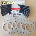Exhaust Manifold Gasket Set With Bolts Cummins 3932063 3929012 Fits 6CT 8.3L New. Price: $37.50.