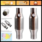 Universal High Flow 2.5" Catalytic Converter Direct Replacement W/ O2 Port - New. Price: $89.99.