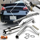 For 00-05 Mitsubishi Eclipse 4G64 4" Rolled Tip Muffler Catback Exhaust System New. Price: $152.89.