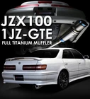 Tomei Expreme Titanium Muffler Kit For Chaser JZX100 1JZ-GTE New. Price: $1225.50.